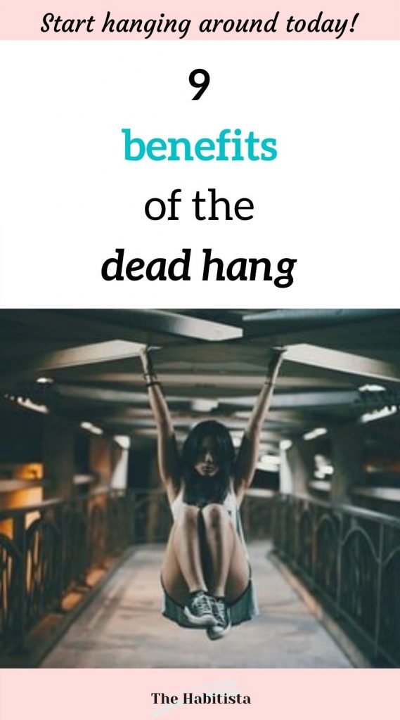 Quickly feel better in your back and shoulder by doing the dead hang exercise regularly! Learn how and why and you will soon be very happy you implemented this new habit!